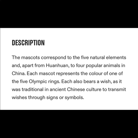 Beijing Olympic mascot Nini / collectors - Picture 3 of 8